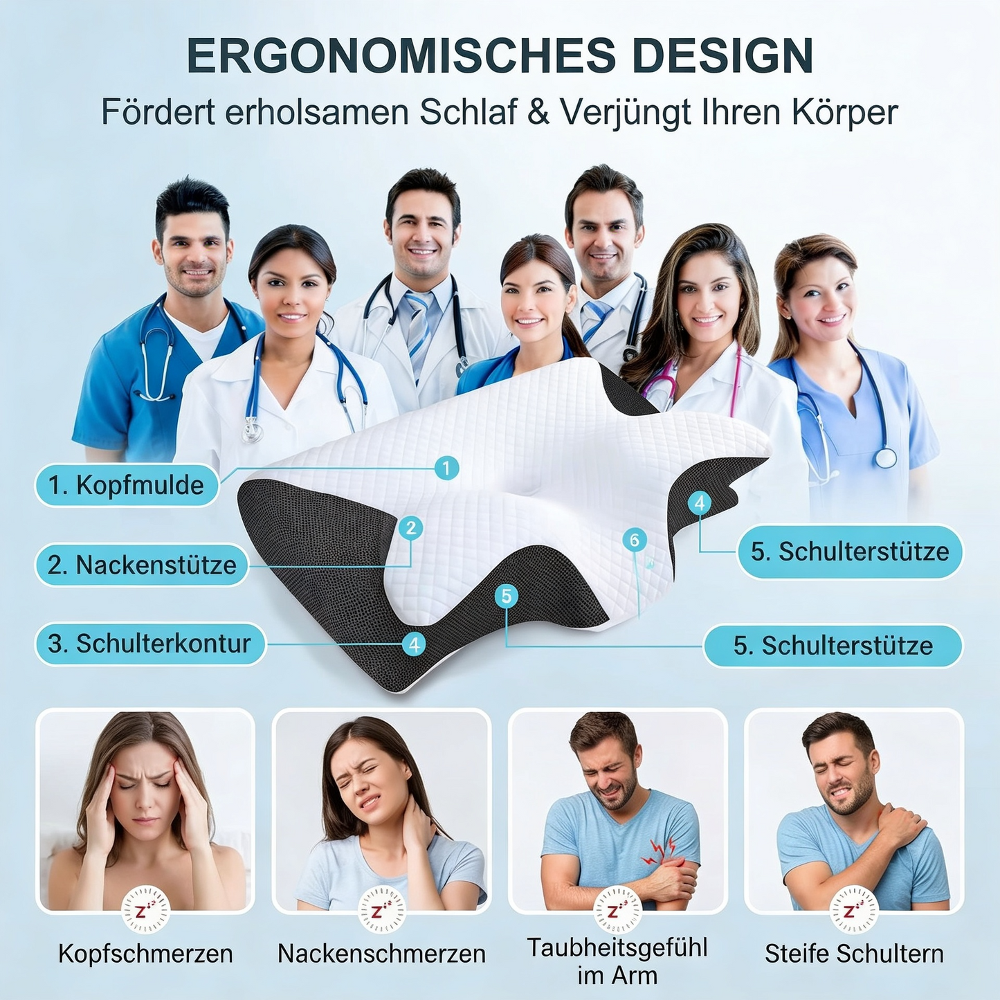 Orthopädisches Kissen
